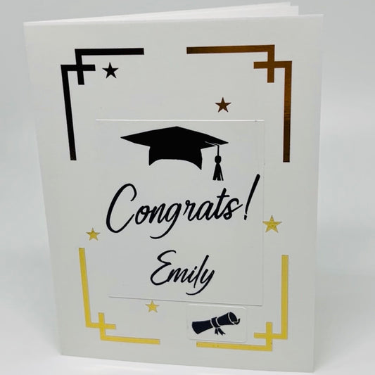 Graduation Greeting Card- Personalized